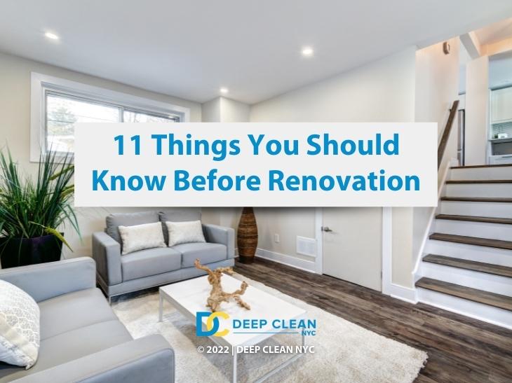 Title image for the post 11 things you should know before renovation