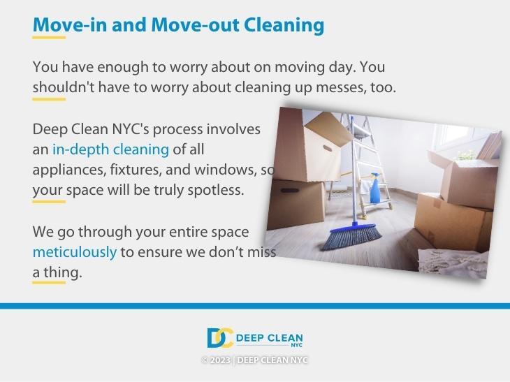 Move-in Cleaning for Homebuyers in Garment District NYC New York
