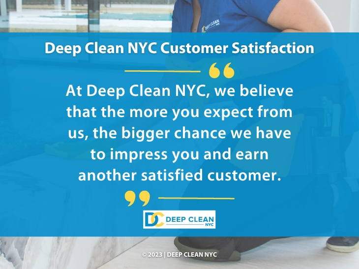 Callout 4: Deep Clean NYC and customer satisfaction- quote from text